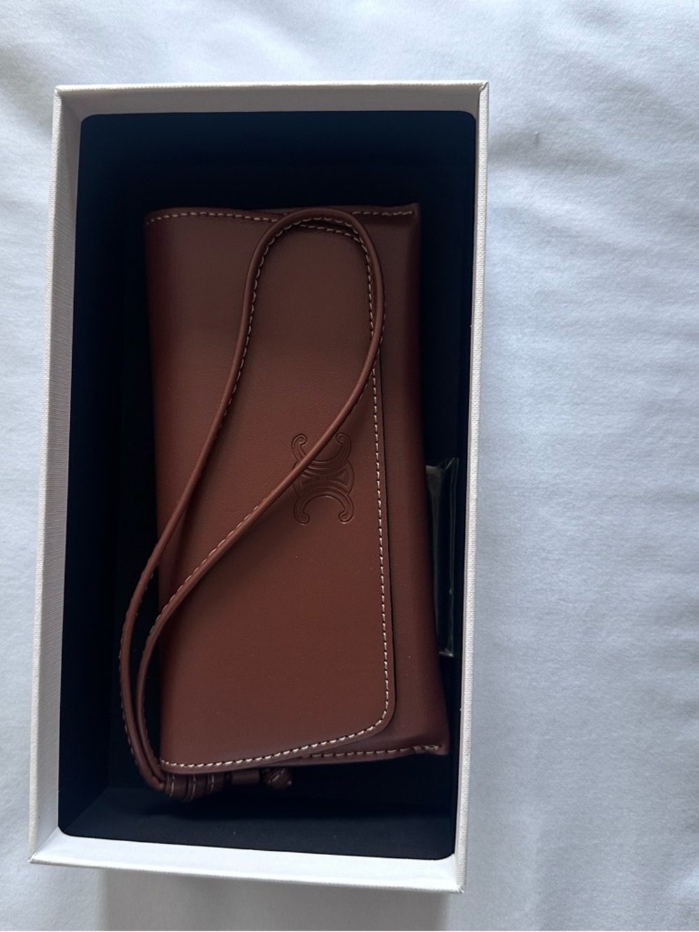 Celine  Triomphe Black Oval Sunglasses - Picture 5 of 6